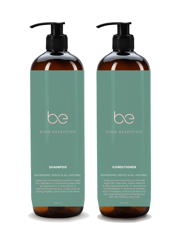 Premium Hydrating Shampoo & Conditioner Kit 500ml - All Natural